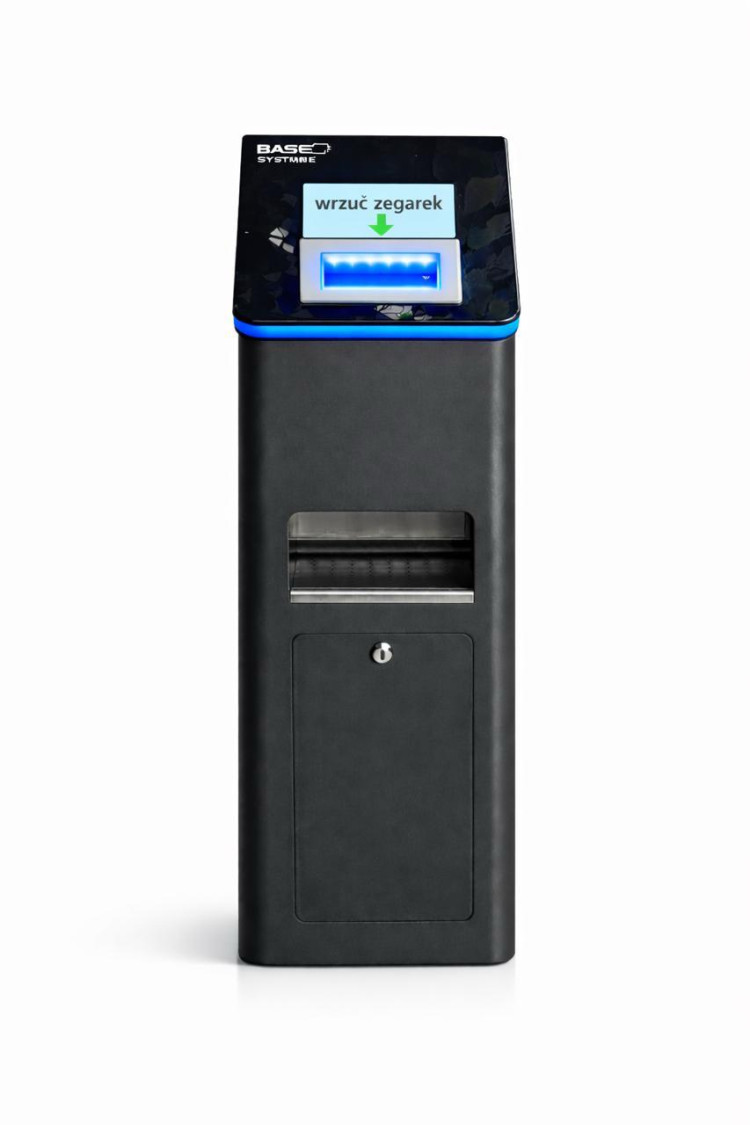 Automat zwrotu zegarków basenowych