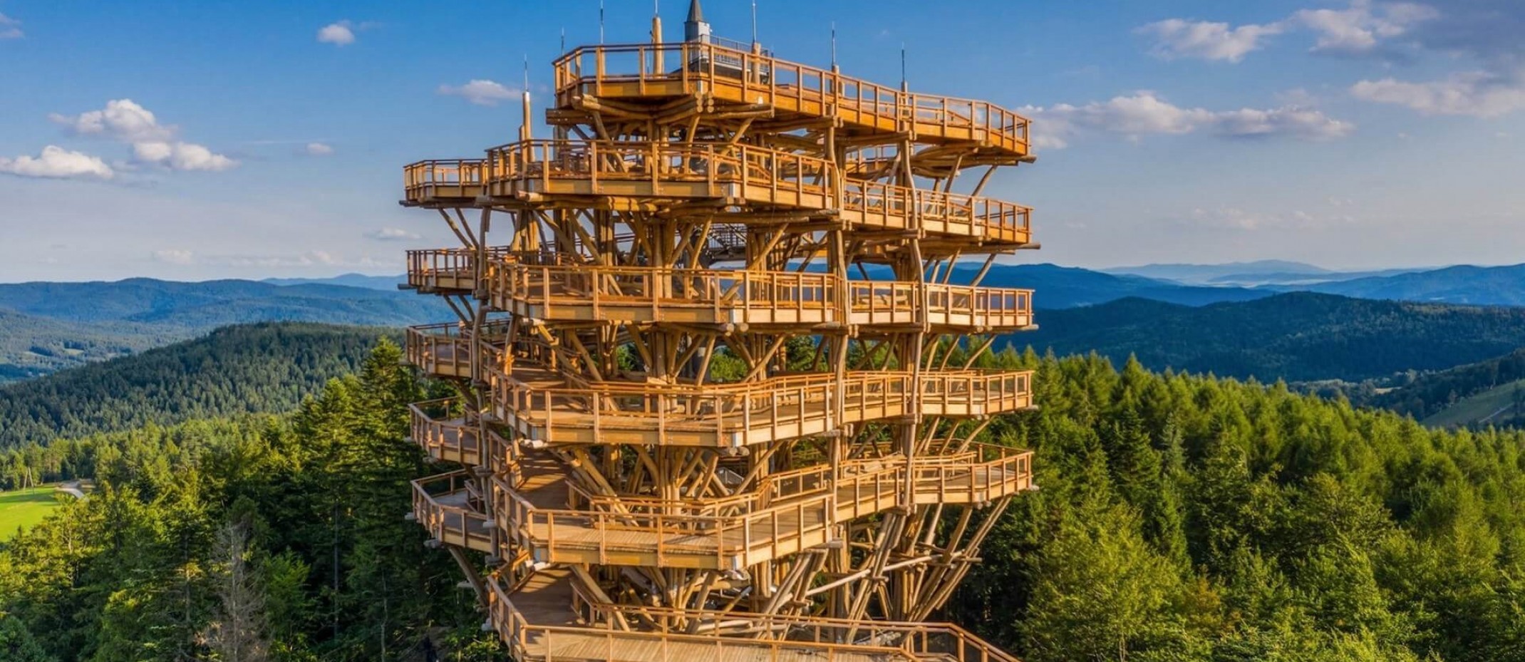 Wieża widokowa w Krynicy