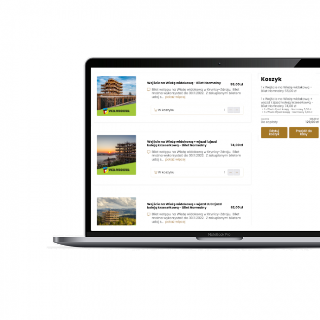 Sprzedaż biletów online Sprzedaż biletów online